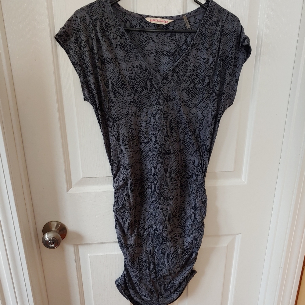 Rebecca Taylor leopard dress